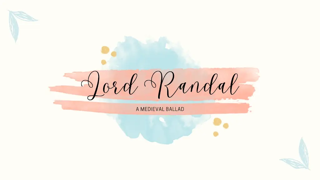 Lord Randal