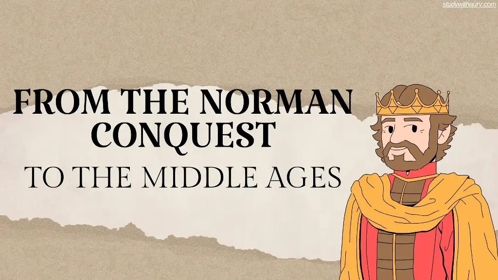 From the Norman Conquest to the Middle Ages (Letteratura Inglese)