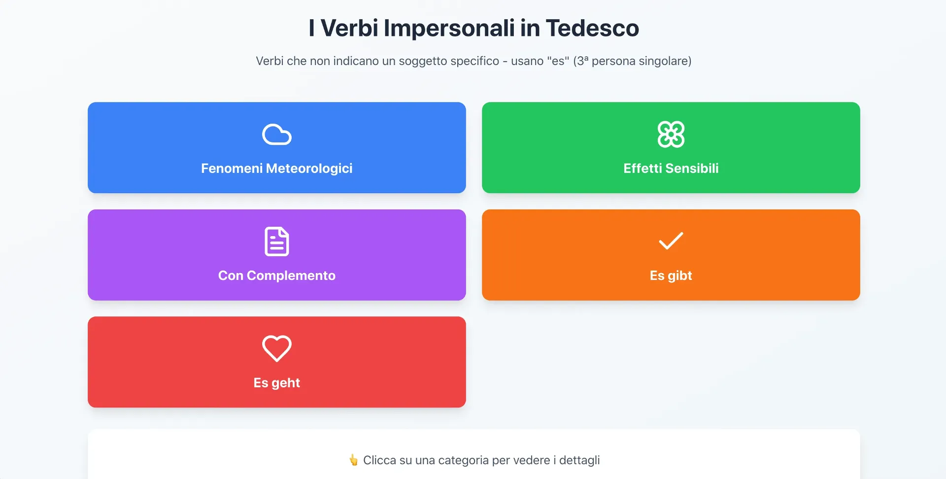 I Verbi Impersonali