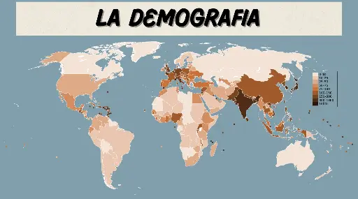 Geografia ~La Demografia~